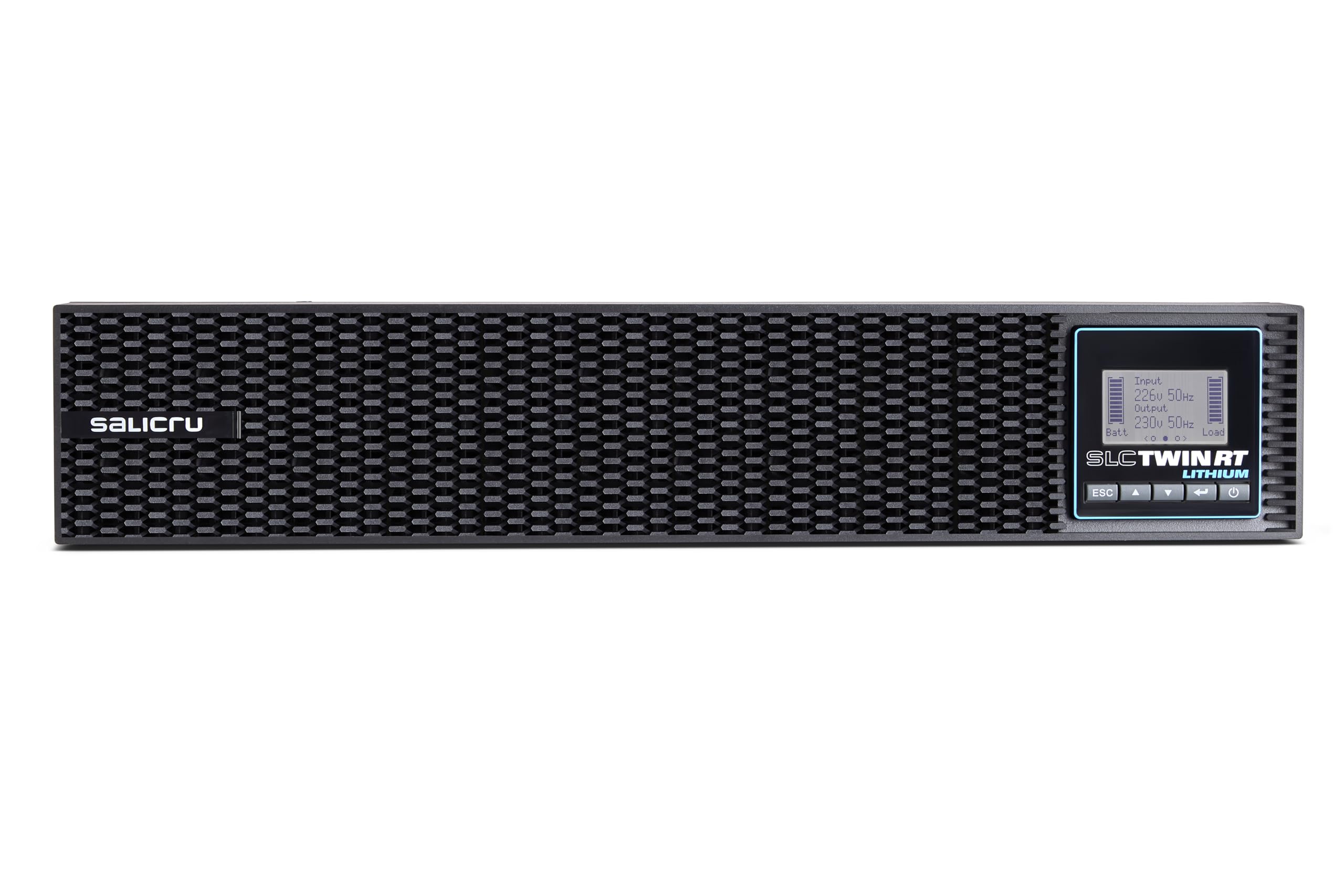 Salicru SLC-3000-TWIN RT3 Lion – Sistema de Alimentación Ininterrumpida (SAI/UPS) de 3000 VA On-Line Doble conversión Torre/Rack con batería Li-Ion