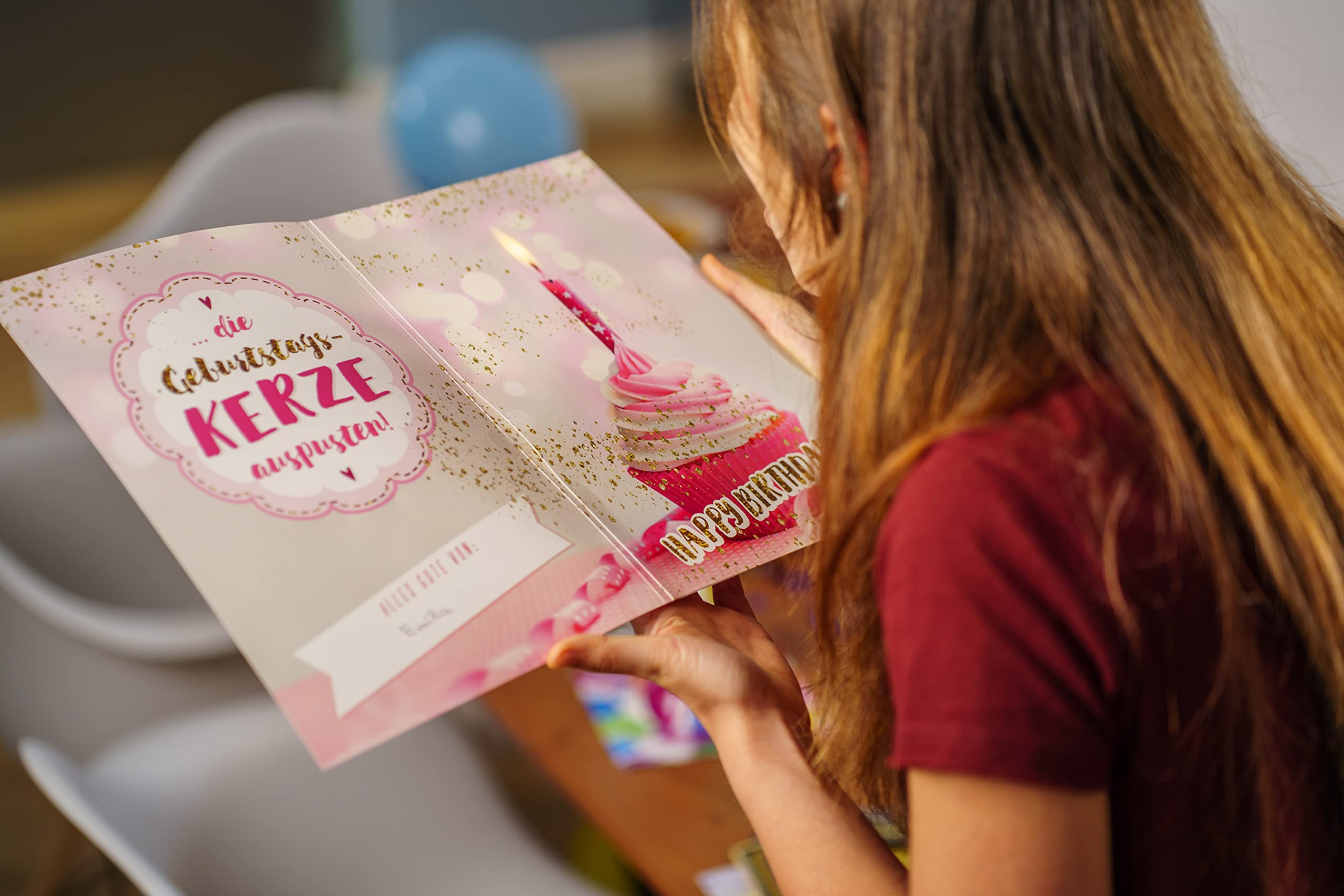 Bentino Biglietto Di Auguri Di Copleanno Usicale, Biglietto D'auguri - Foto 2