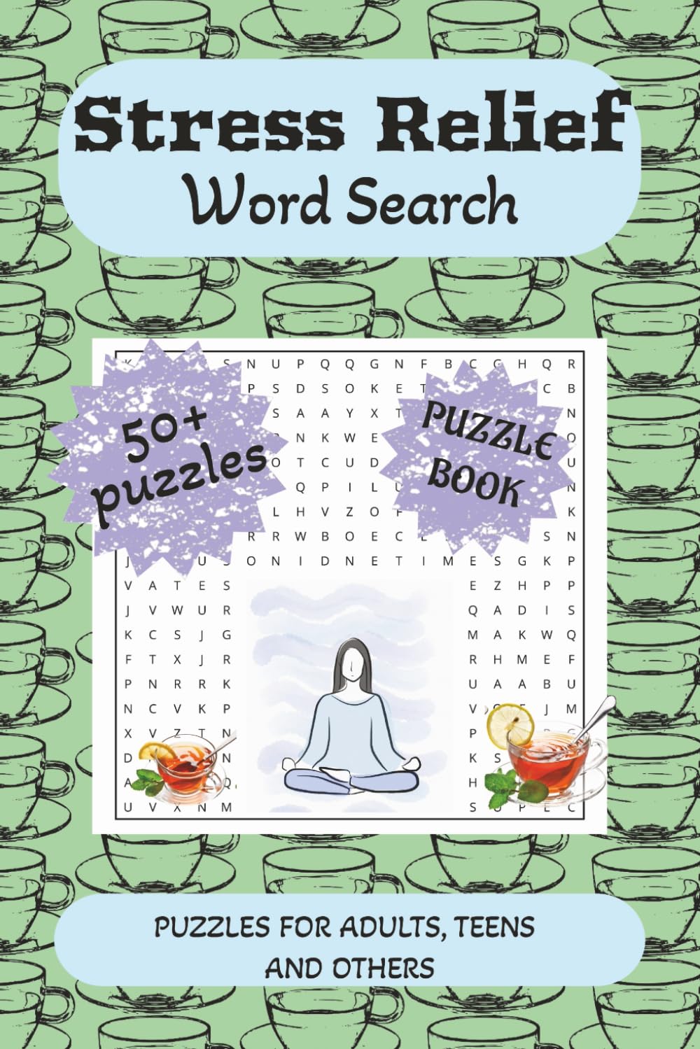 Stress Relief Word Search: Calming Word Puzzles for Relaxation, Focus, and Peace of Mind