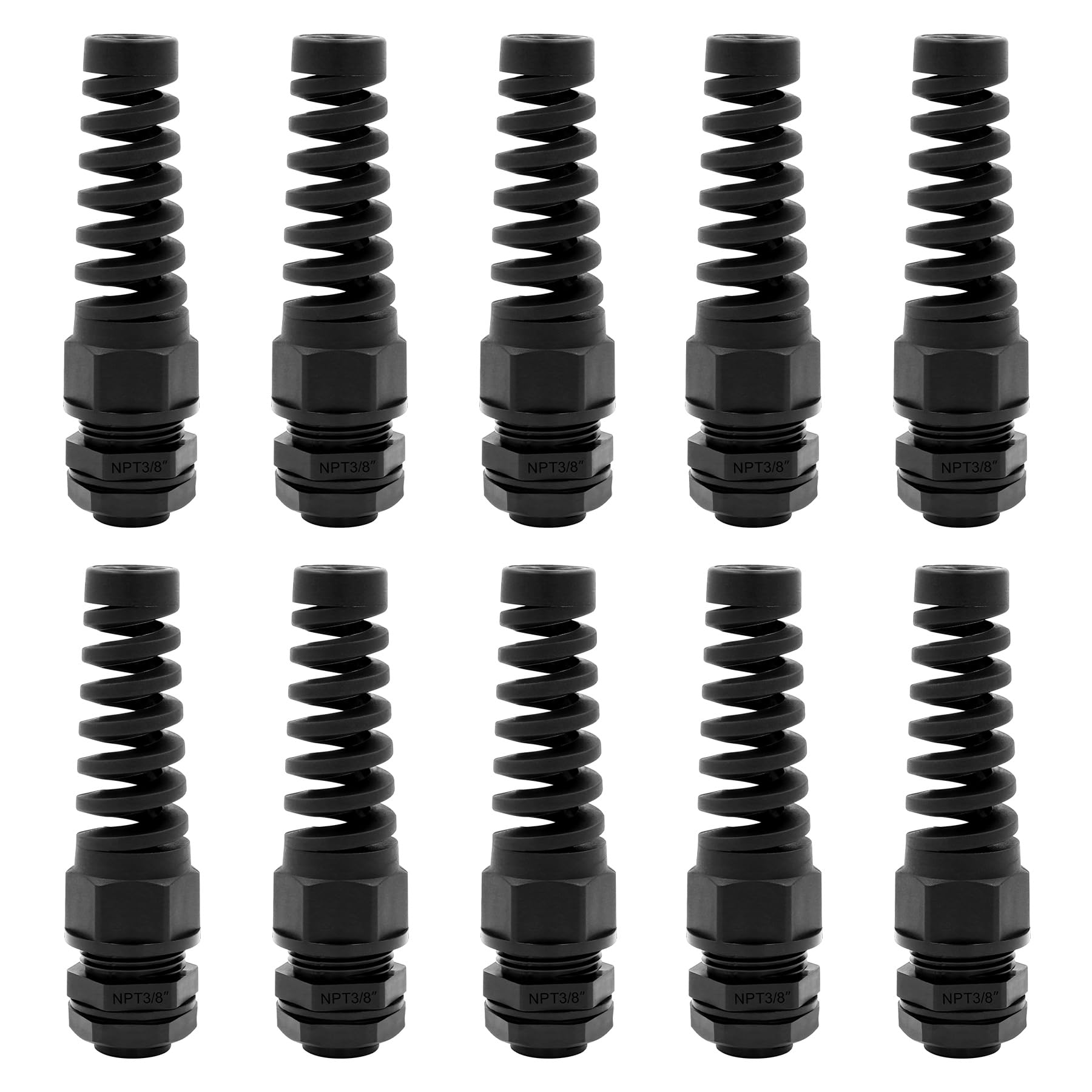 Strain Relief Cable Glands - Waterproof NPT Connectors -17