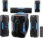 Rockville HTS56 1000W 5.1 Channel Home Theater System, Bluetooth, USB, 8