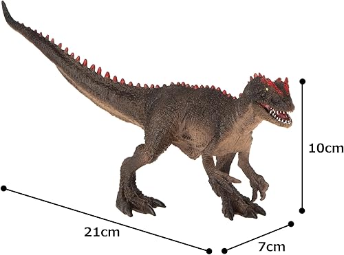 Miniatura 6 de MOJO Allosaurus con mandíbula articulada realista dinosaurio pintado a mano figura de juguete