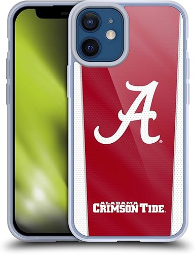 Miniatura 160 de Head Case Designs Funda de gel con logotipo oficial de la Universidad de Alabama UA [protección de grado militar] compatible con Apple iPhone 11
