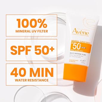 Avene Mineral Sunscreen Multi-Defense Fluid SPF 50