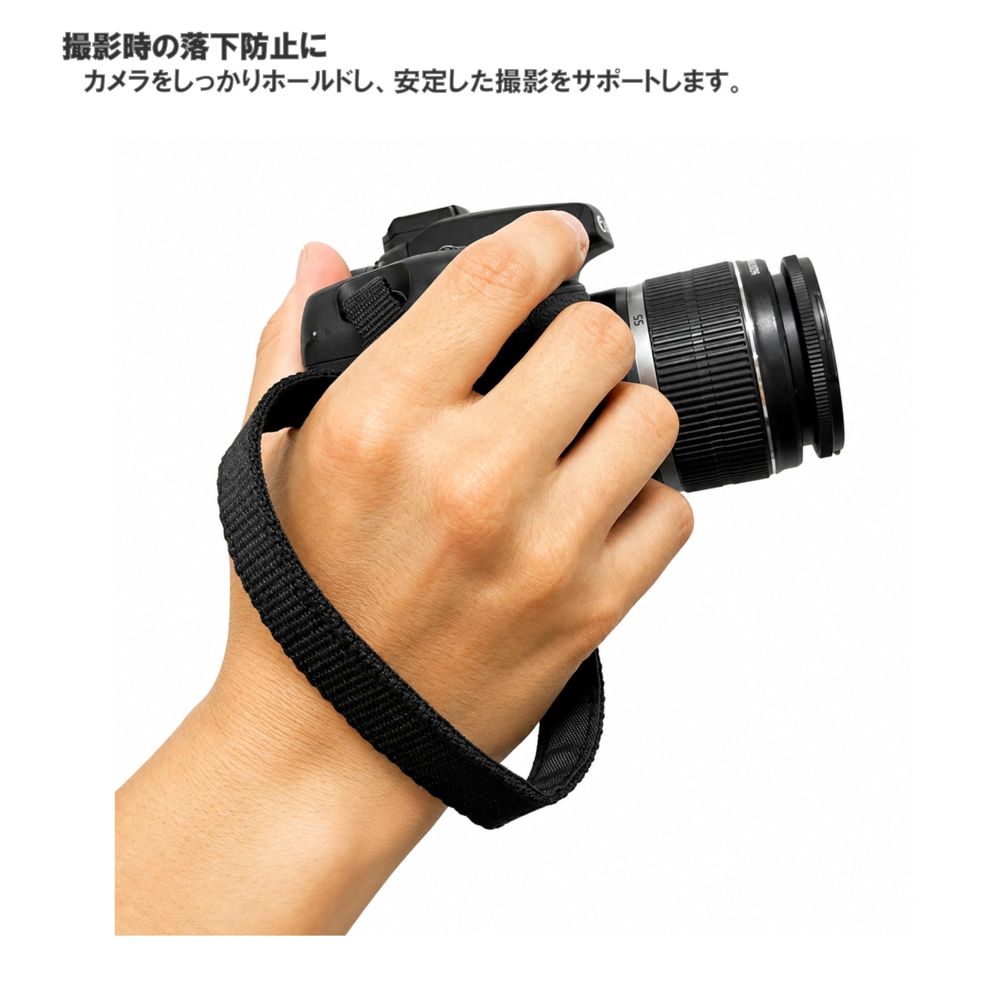 Amazon | [エツミ] カメラストラップ ハンドストラップ 一眼レフ