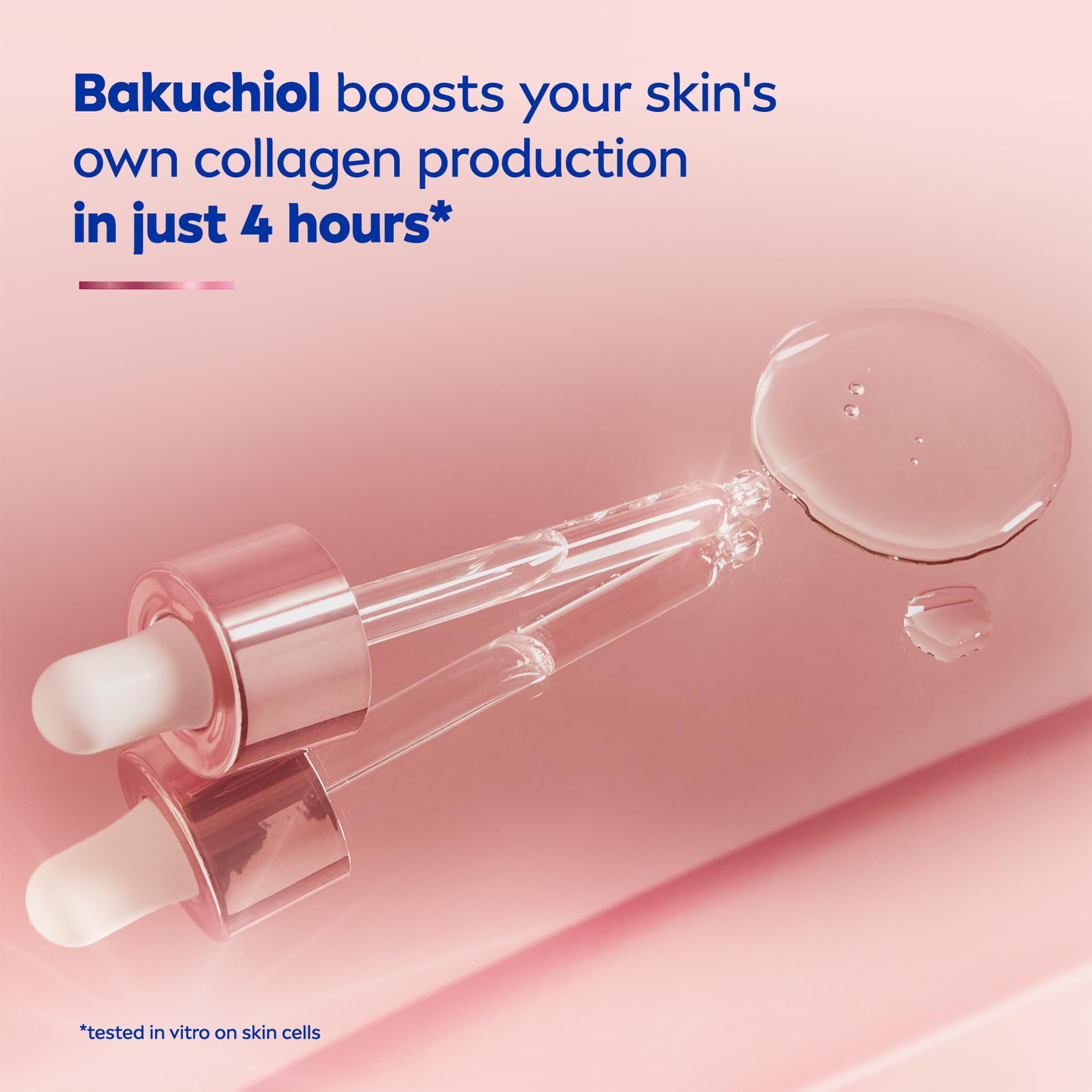 NIVEA Cellular Expert Bakuchiol Lifting Serum (30ml), Face Serum with Pure 10x Bakuchiol, Visibly Reduces Wrinkles - Image 2