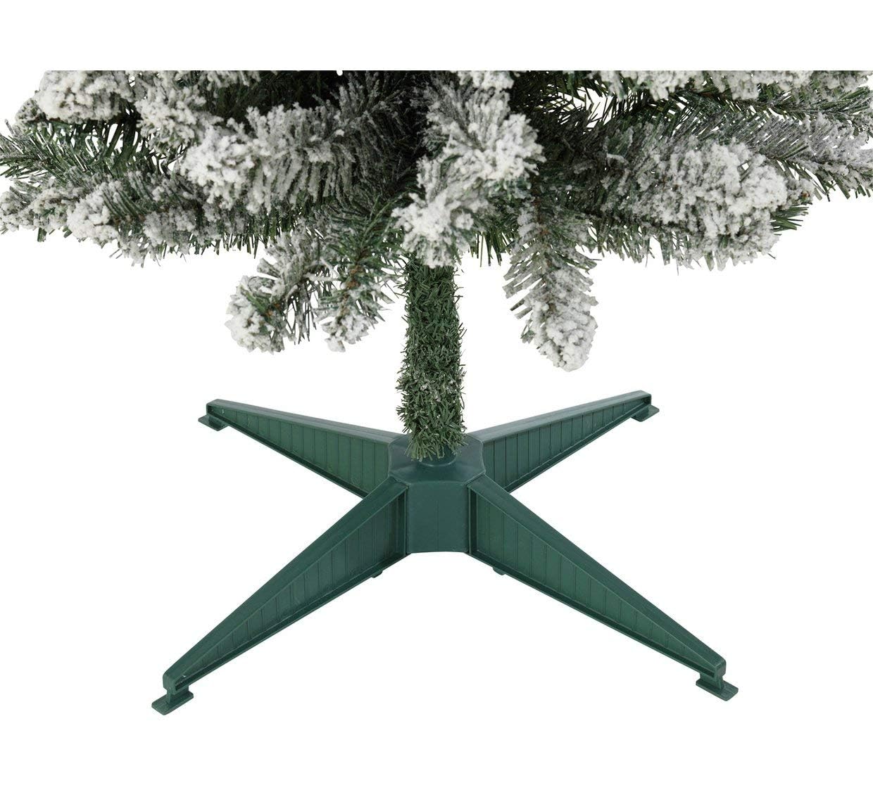 Home - Green 6Ft Snow Tipped Pencil Christmas Tree