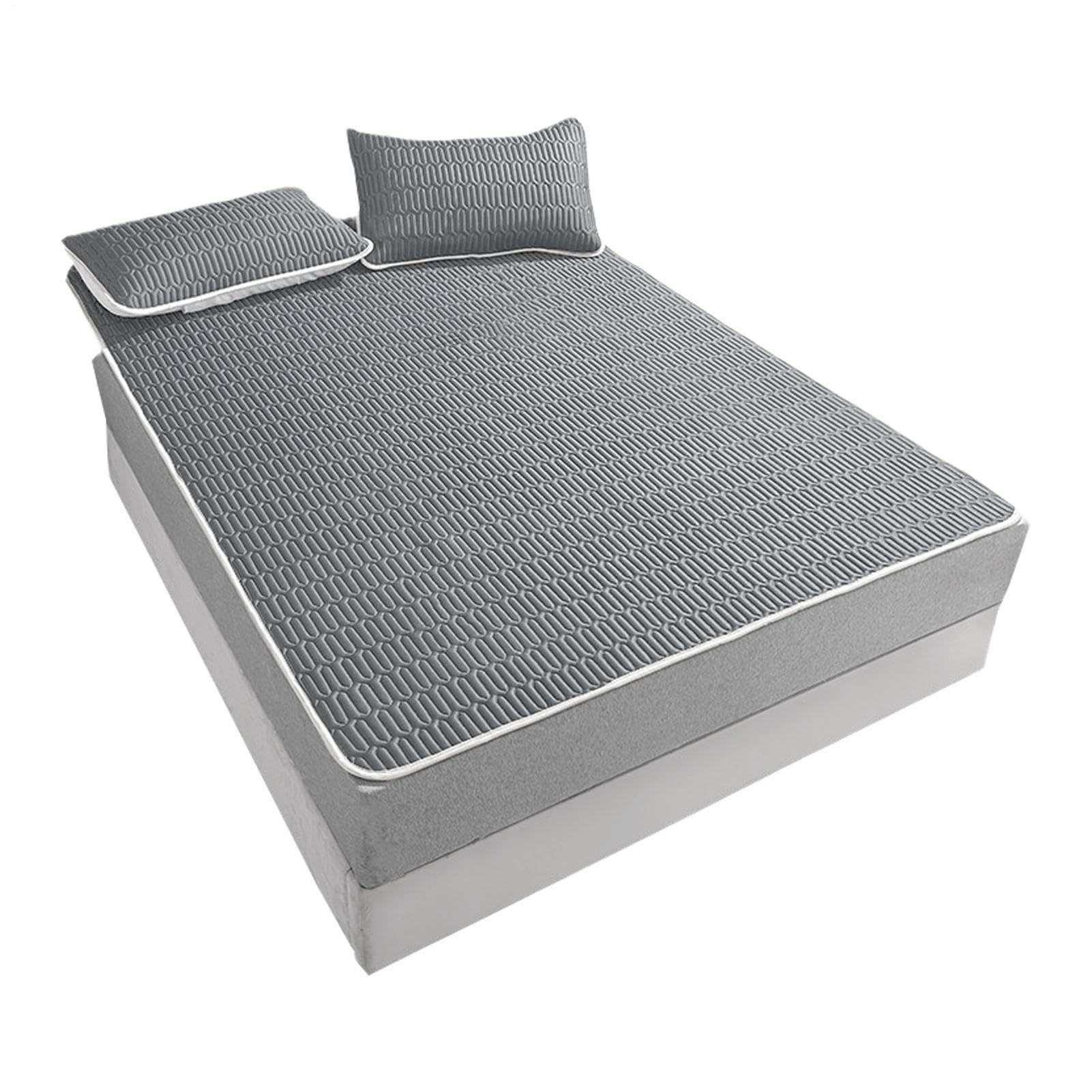 Materassino estivo rinfrescante | Cool Sensation - Tappetino per dormire in seta, 180 x 200 cm, stile semplice, estivo, per studenti scolastici, camera da letto dei bambini, camera da letto