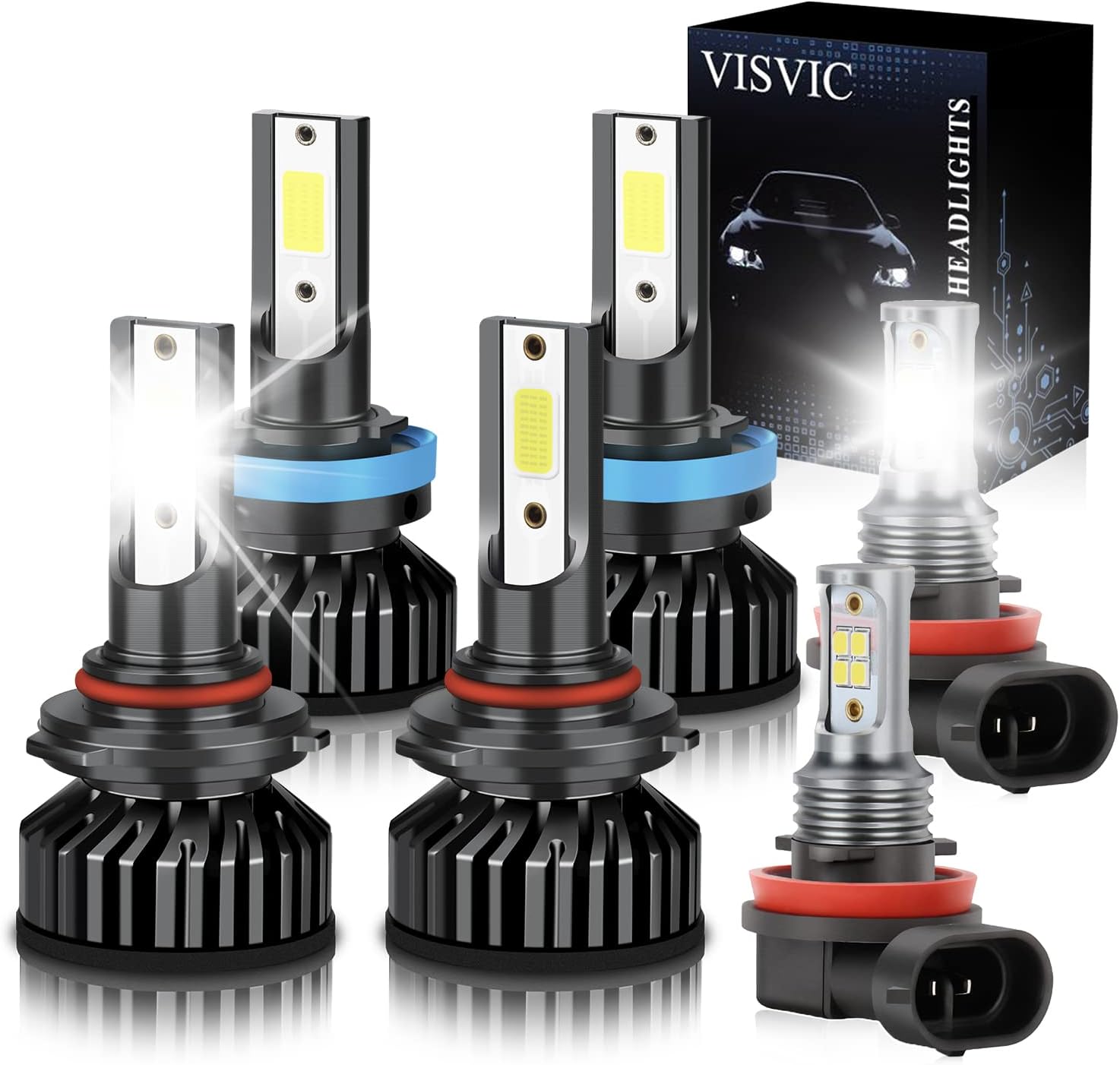 VISVIC Fit For Jeep Grand Cherokee 20142016 LED Headlights