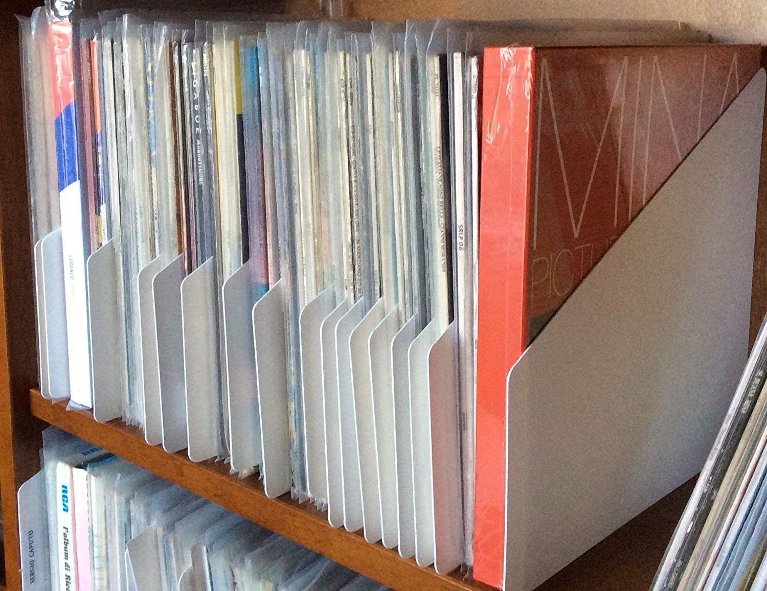 30 Pz - Separatore, Divisore Sagomato per [LP] Modello Americano Deluxe