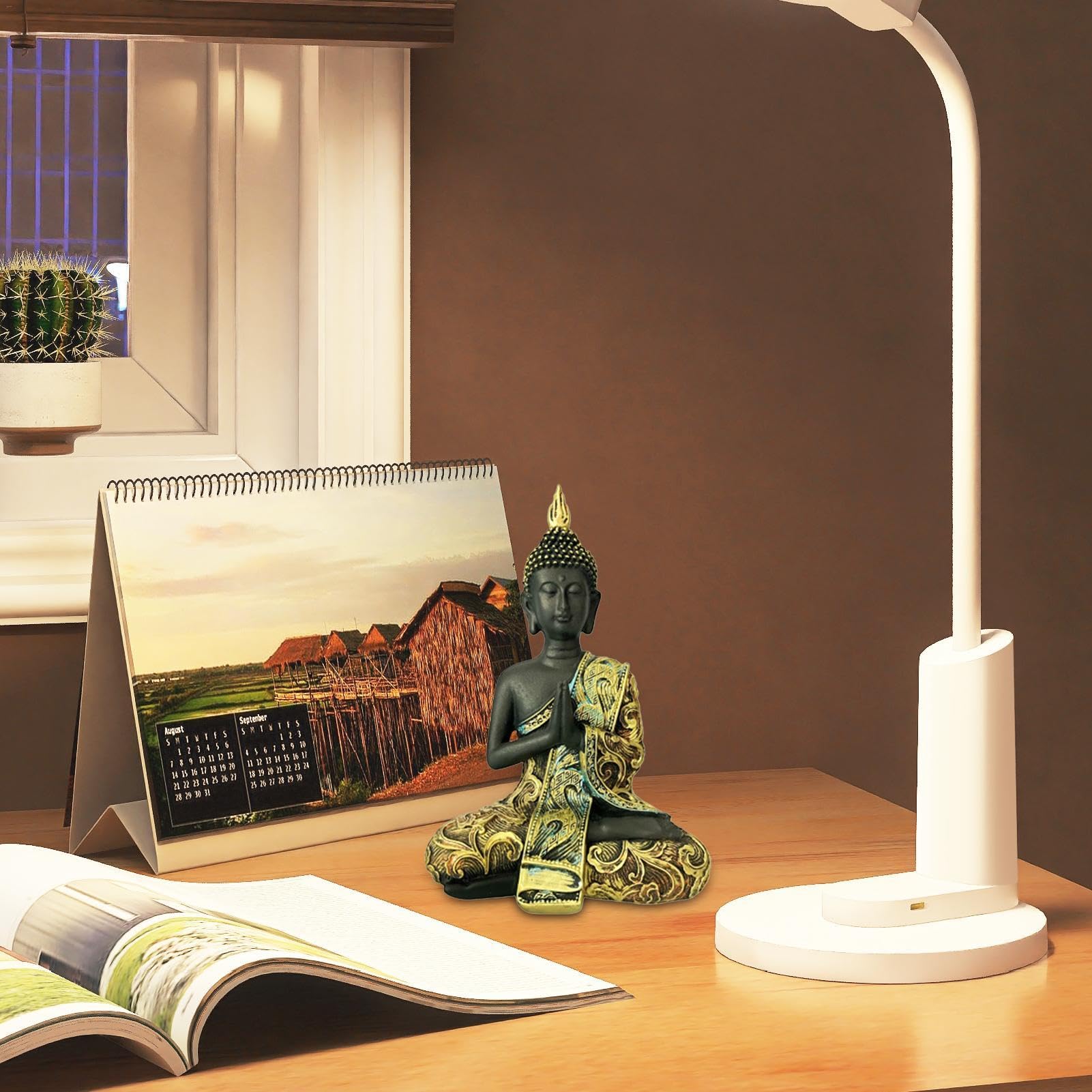 Statue de Bouddha, décoration de Jardin Zen, Statue de méditation
