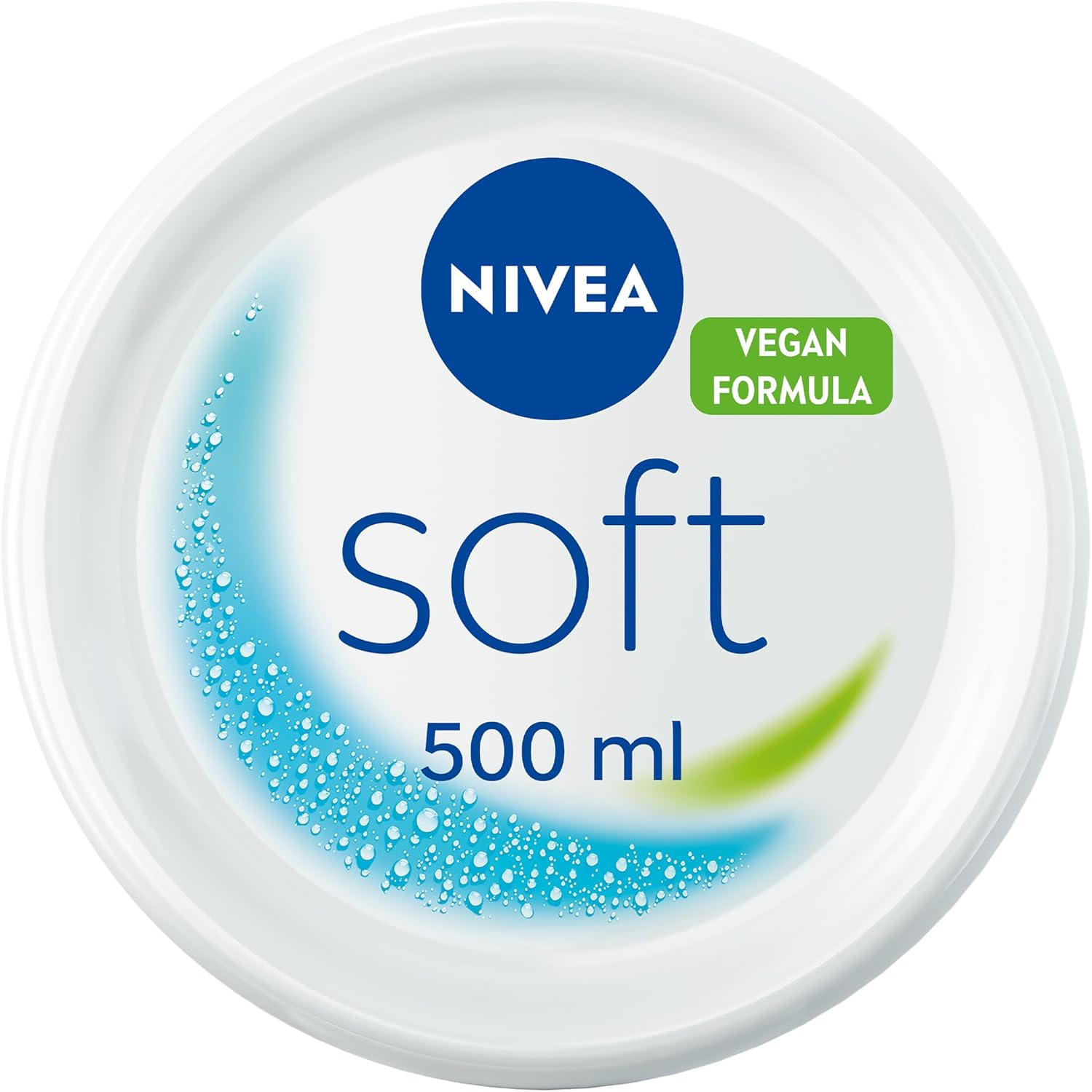 NIVEA Soft Moisturising Cream (500ml), A Moisturising Cream for Face, Body and Hands with Vitamin E and Jojoba Oil, Hand Cream Moisturises Deeply, All-Purpose Day Cream, 500 ml (Pack of 1) white NIVEA Soft Moisturising Cream (500ml), A Moisturising Cream for Face, Body and Hands with Vitamin E and Jojoba Oil, Hand Cream Moisturises Deeply, All-Purpose Day Cream, 500 ml (Pack of 1) white