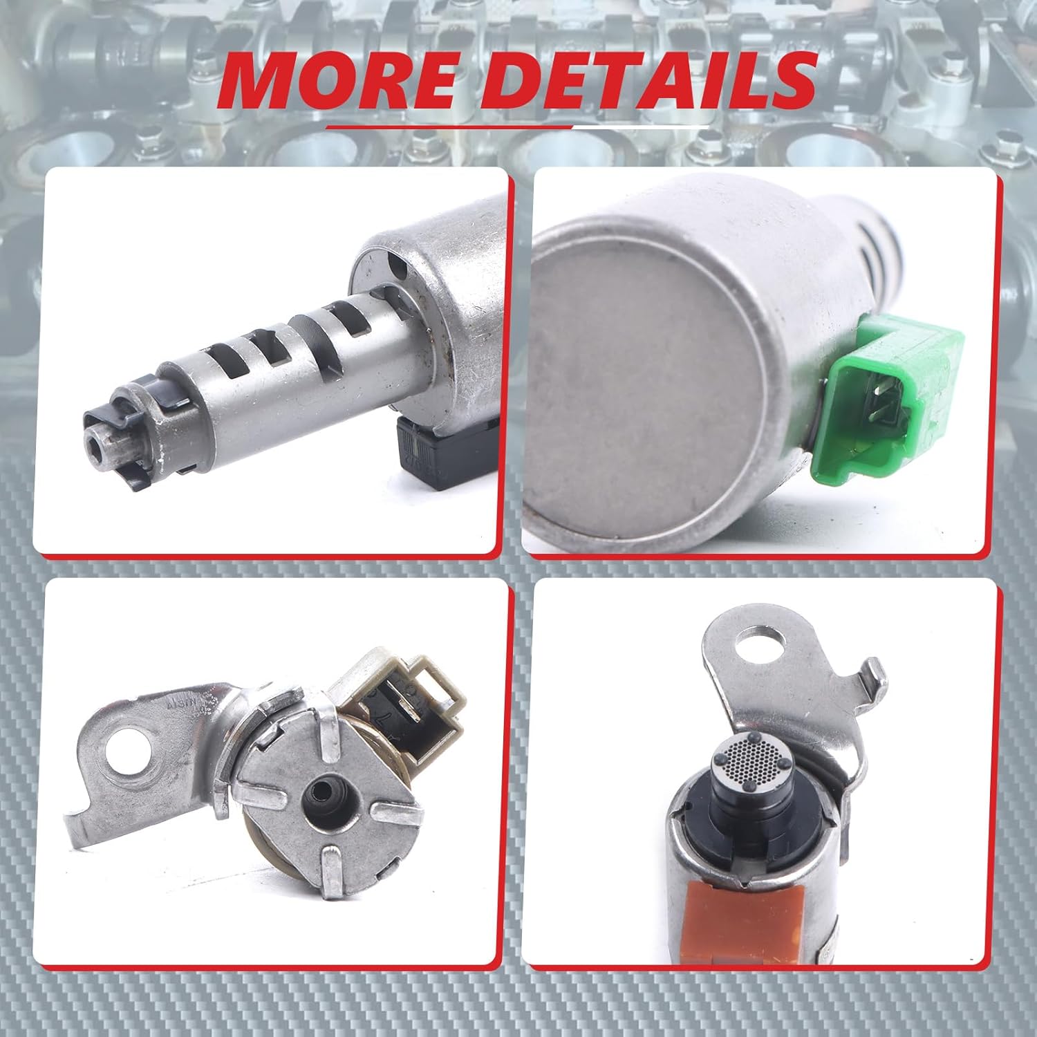 8pcs Transmission Solenoids Set for AW55-50SN AW55-51SN AF33-5 AW235 RE5F22A
