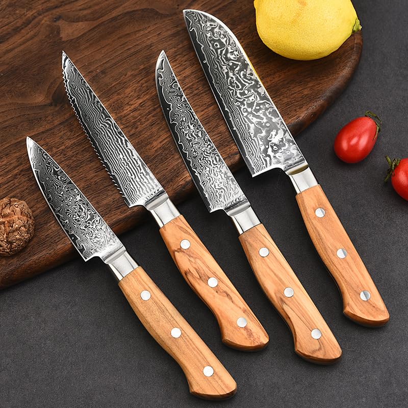 Set Cuchillos Cocina 8 Piezas Acero Inox miniatura 7