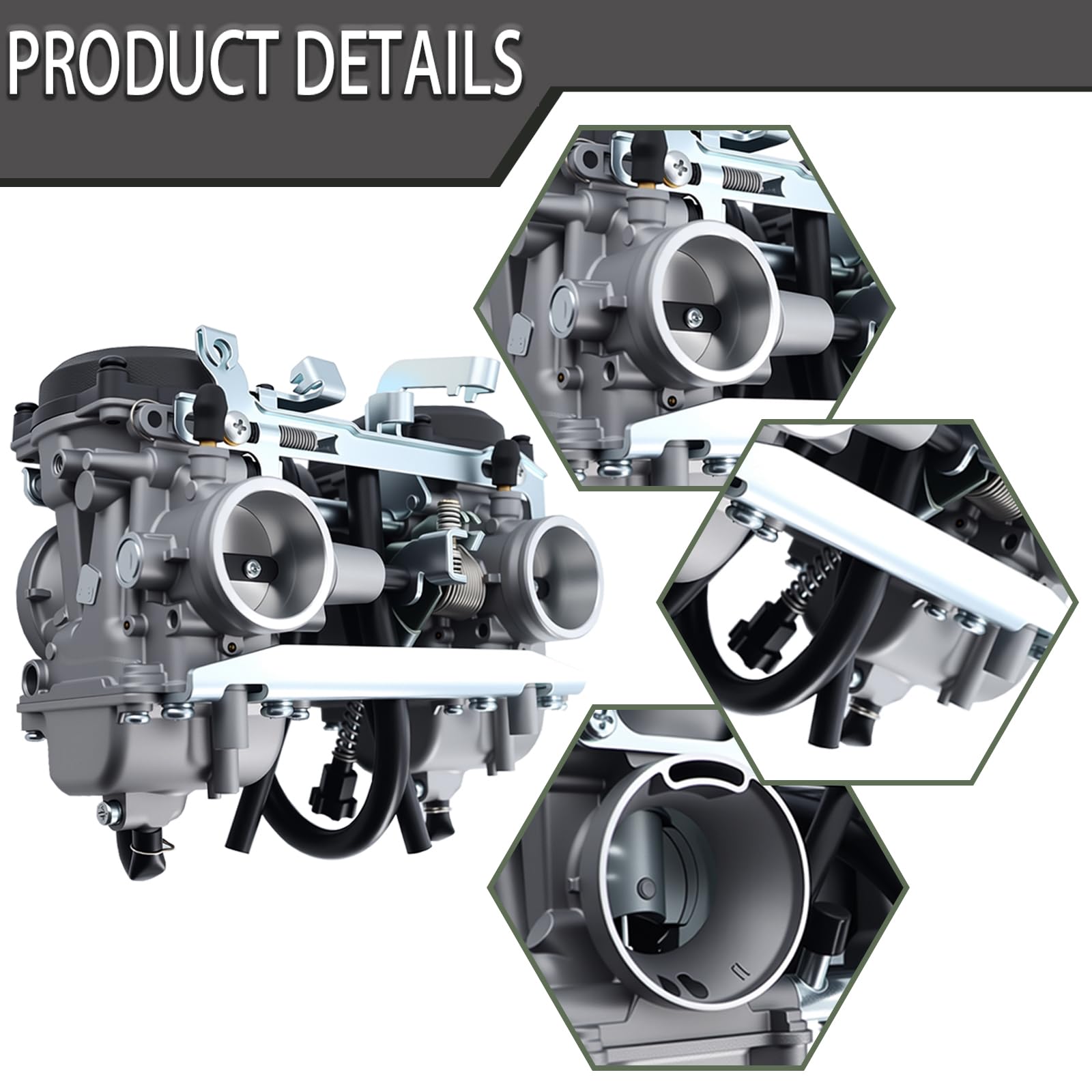 Amazon.com: YJGZSVK Carburetor For Kawasaki Ninja 500 EX500 GPZ500