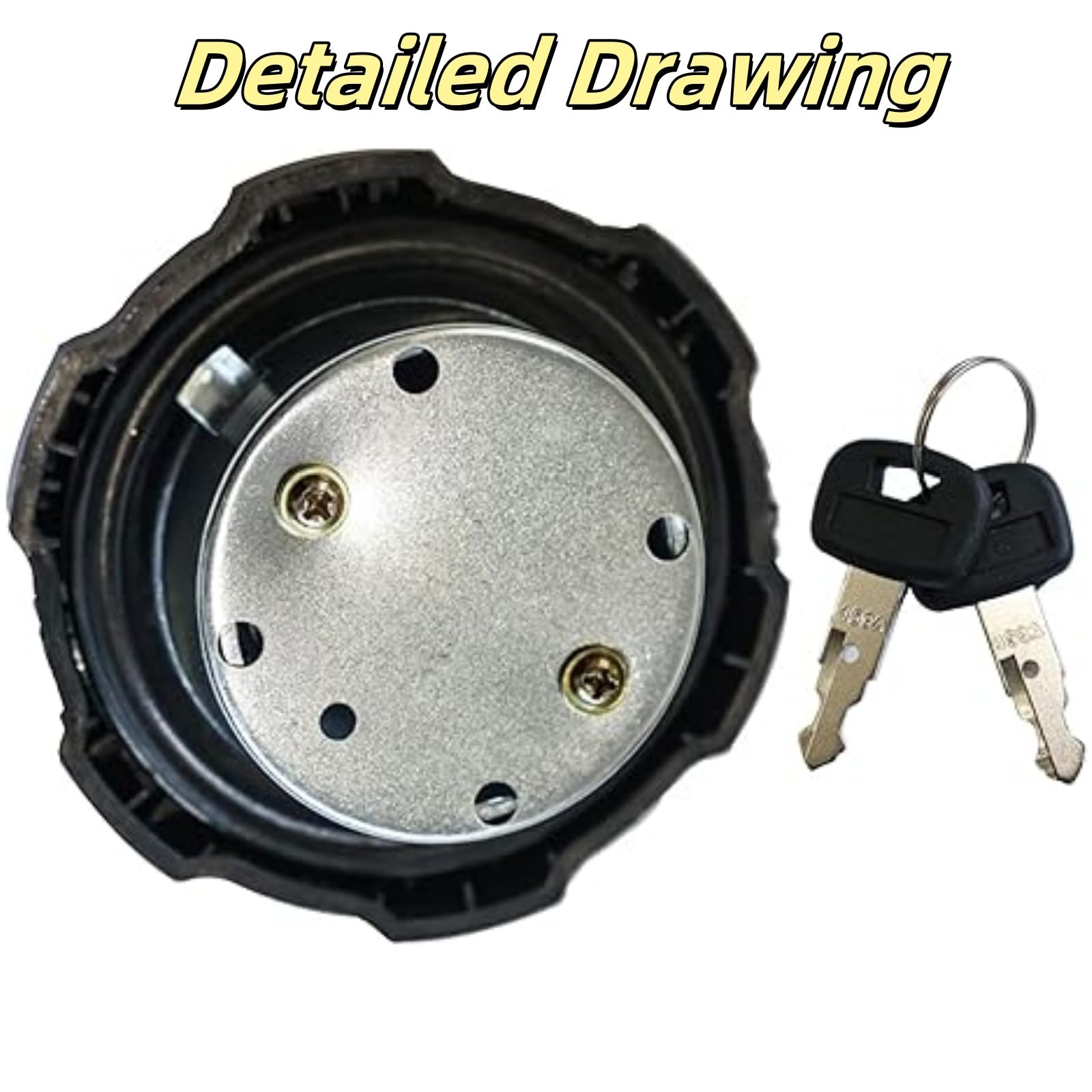 RD411-51122 Fuel Tank Cap with 2 keys 411-51122 for Kubota SVL75 SVL90 RD411-51122 Fuel Tank Cap with 2 keys 411-51122 for Kubota SVL75 SVL90