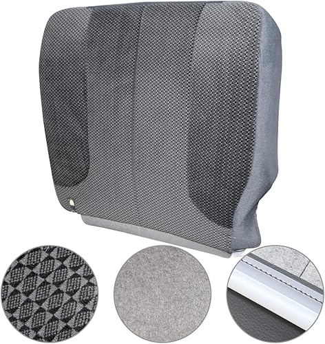 Miniatura 4 de Priprilod Funda de asiento de repuesto para parte inferior del lado del conductor, color gris oscuro, compatible con Dodge Ram 1500 2500 3500 2003