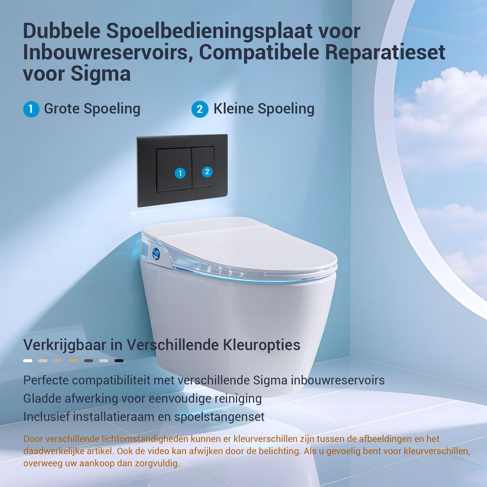 Geberit Sigma 30 Drückerplatte Matt Schwarz für UP720, UP320 und UP300