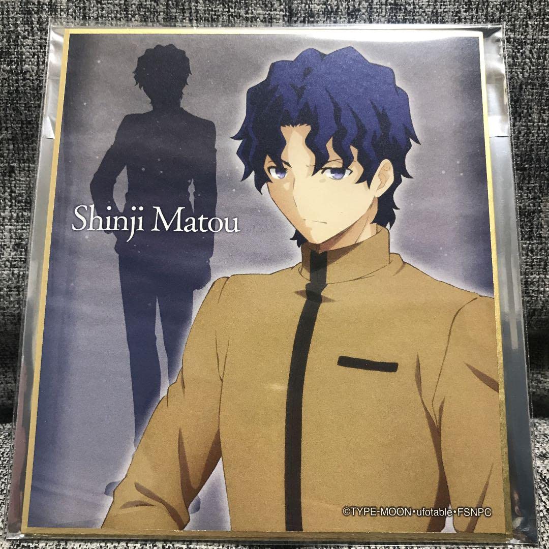 Amazon.co.jp: Fate 間桐 桜 慎二 スタンド付き ミニ色紙 : 文房具