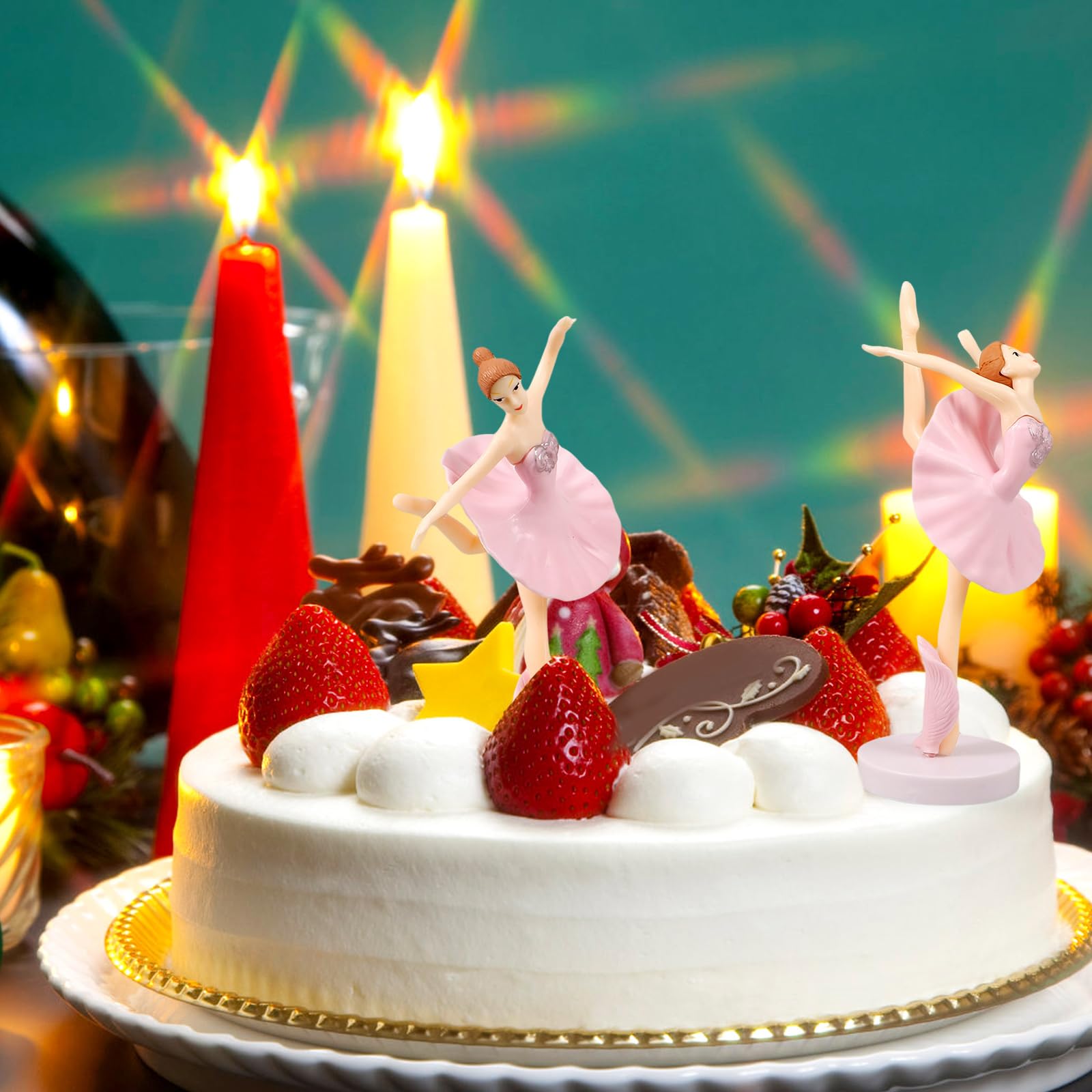 Décoration De Gâteau Ballerine, Fête D'anniversaire Ballerine