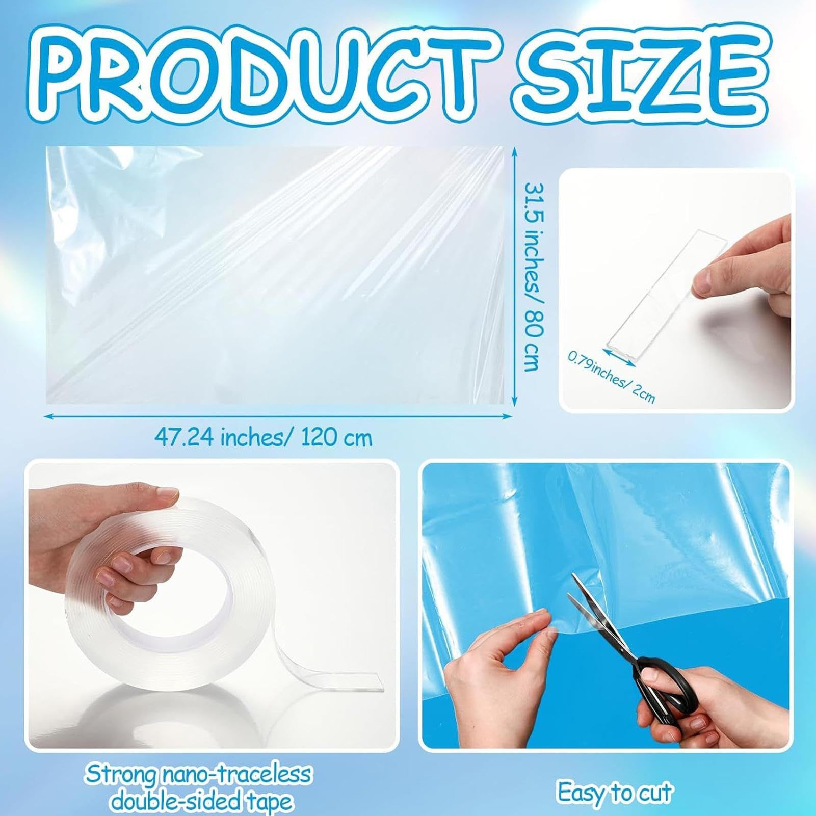 Film de protection pour rétroviseur de voiture, 2 pièces dimension 10 0*150 #films #antifog Film de protection pour rétroviseur de voiture, 2 pièces dimension 10 0*150 #films #antifog