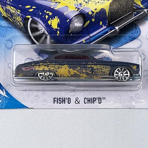 Miniatura 4 de Hot Wheels Cambiadores de color - Fish'd & Chip'd - BHR31 - Negro, Amarillo