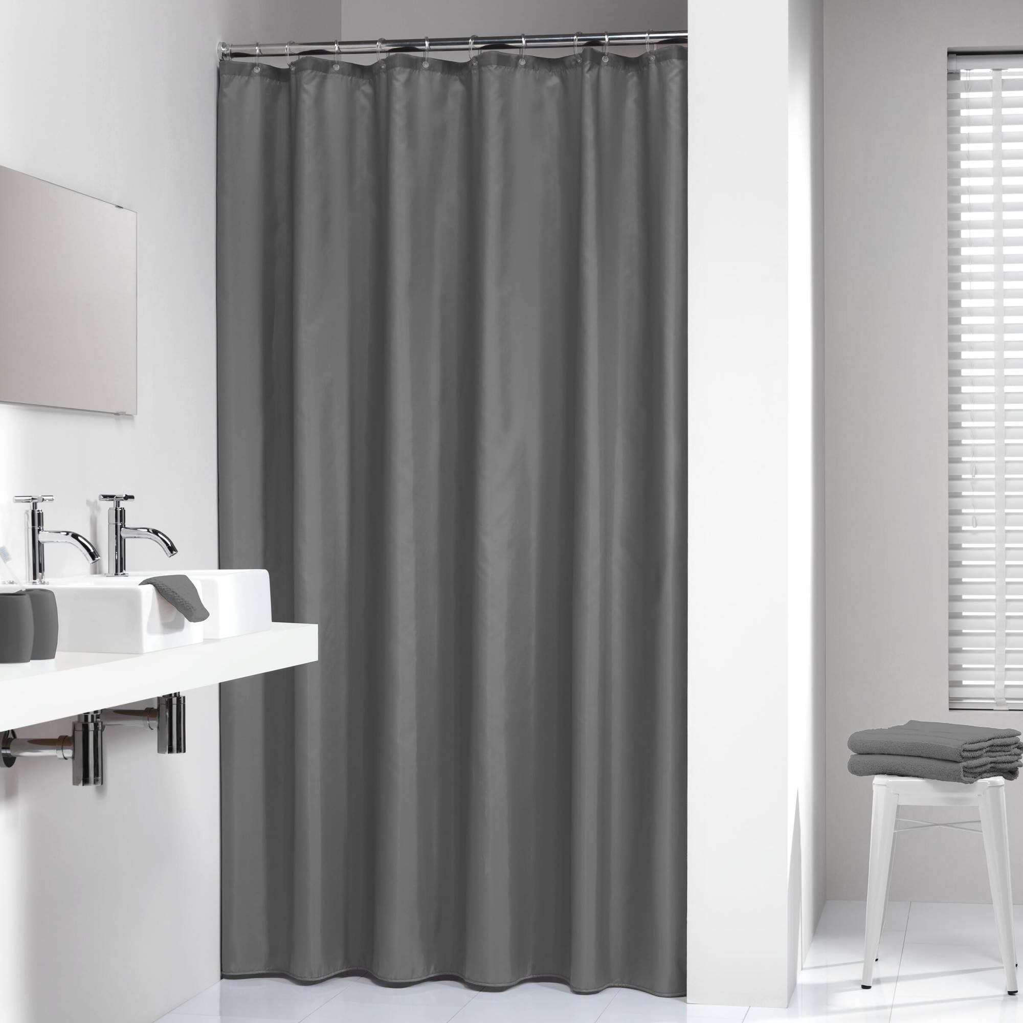Sealskin Madeira, Rideau de douche, Polyester, Gris