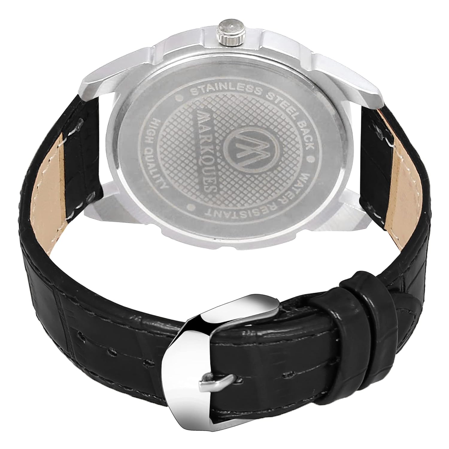 MARKQUES Men's Watch and Genuine Leather Belt Combo Gift Set for Men (STV-770901-EXE-1102) 3 71r8 e9g3wL. SL1500