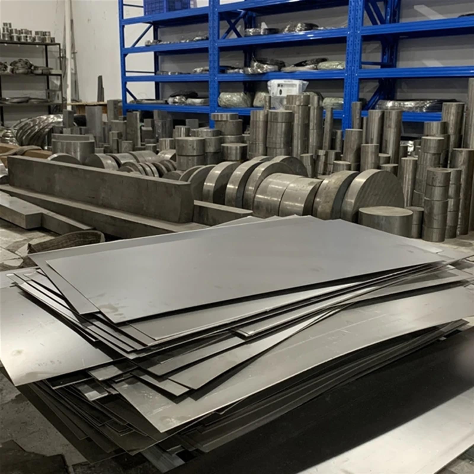 Bloc de tôle en alliage de titane for travaux de bricolage en métal : 8 mm à 15 mm TA1 TA2 TC4 TC21(10x100x100mm)