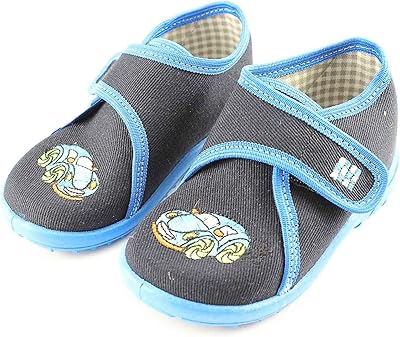 Nazo Boys Canvas Shoes Slippers made in Poland A189 EU 18/US 2.5-3.5 Infant