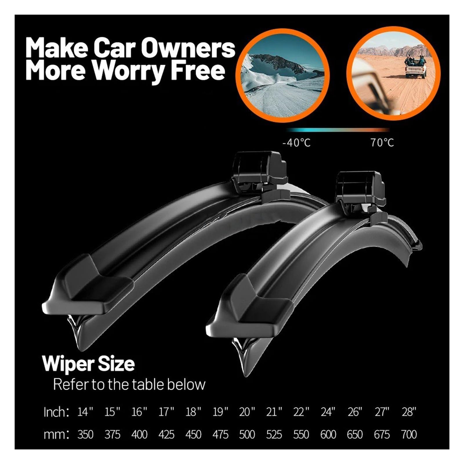 Escobillas Iimpiaparabrisas Para Toyota C-HR Para CHR 2016-2023 2 Escobillas Limpiaparabrisas Delanteras De Fibra De Carbono Escobillas Iimpiaparabrisas Belanteras