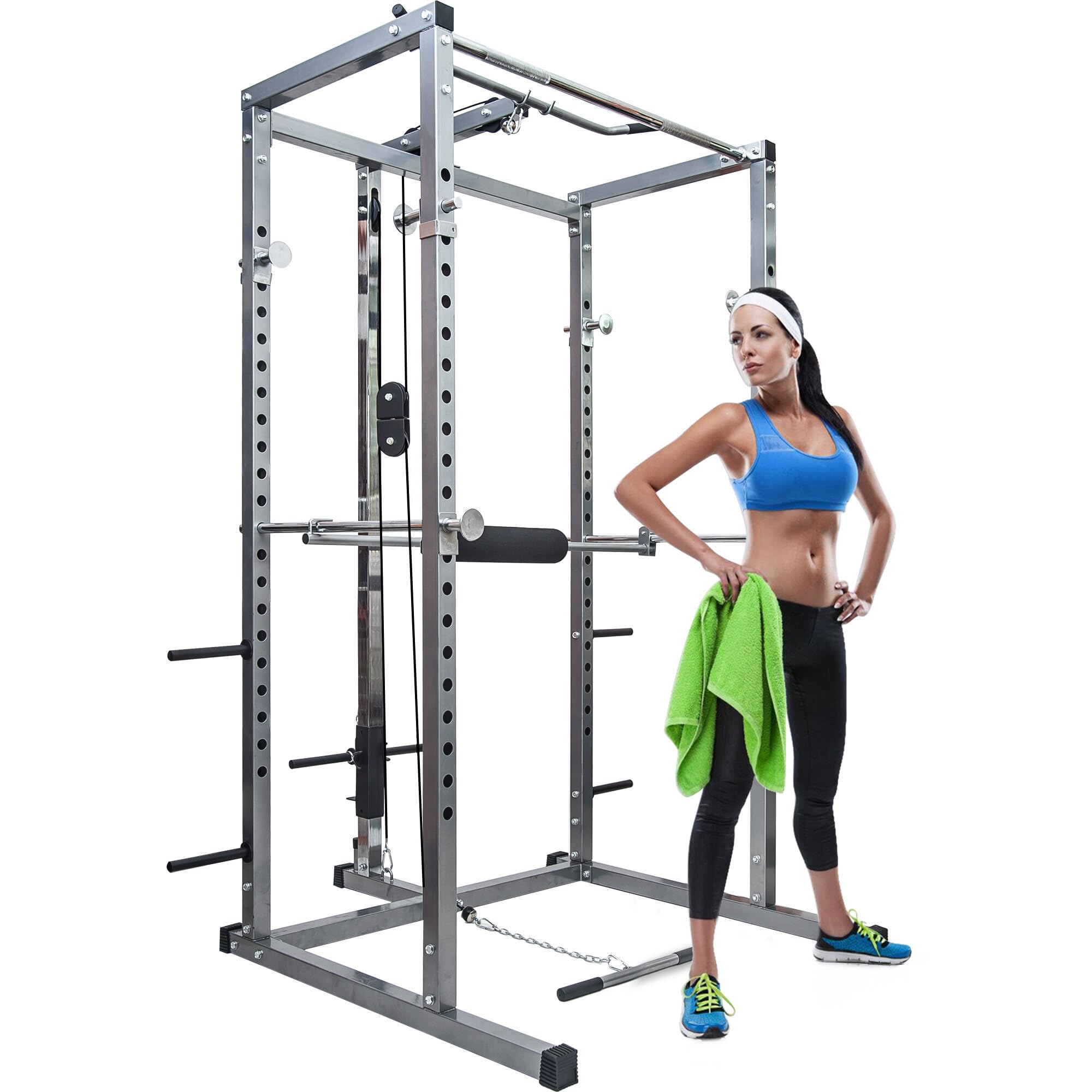 WnewTools [US Direct] Multi-Function Power Cage Power Tower 17.5-68