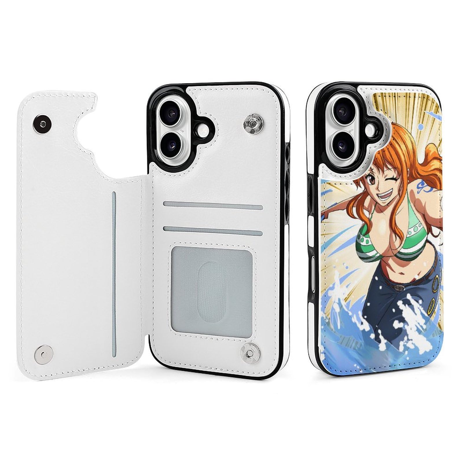 Amazon.co.jp: iPhone16 ケース ワンピース ナミ ONE PIECE 手帳型