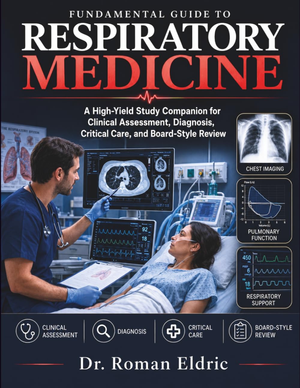 FUNDAMENTAL GUIDE TO RESPIRATORY MEDICINE: A High-Yield Study Companion for Clinical Assessment, Diagnosis, Critical Care, and Board-Style Review