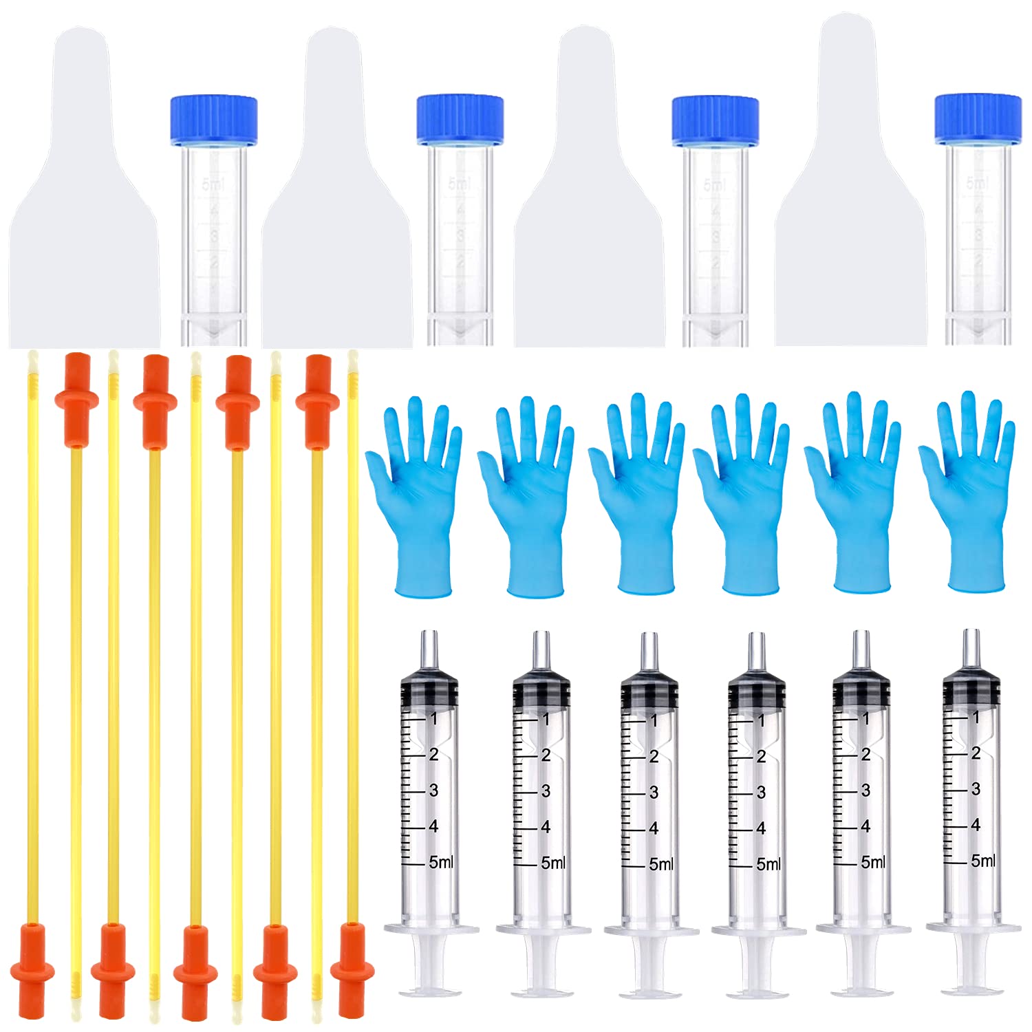 Lolgold 10 Set AI Artificial Insemination Dog Breeding Kit, Canine
