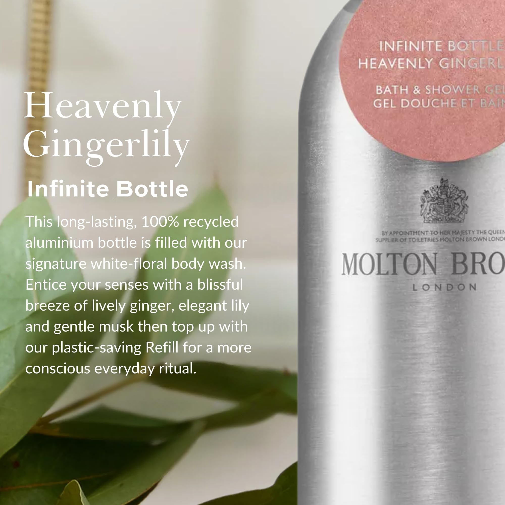 Molton Brown Heavenly Ginger Infinite Bottle 400 Ml