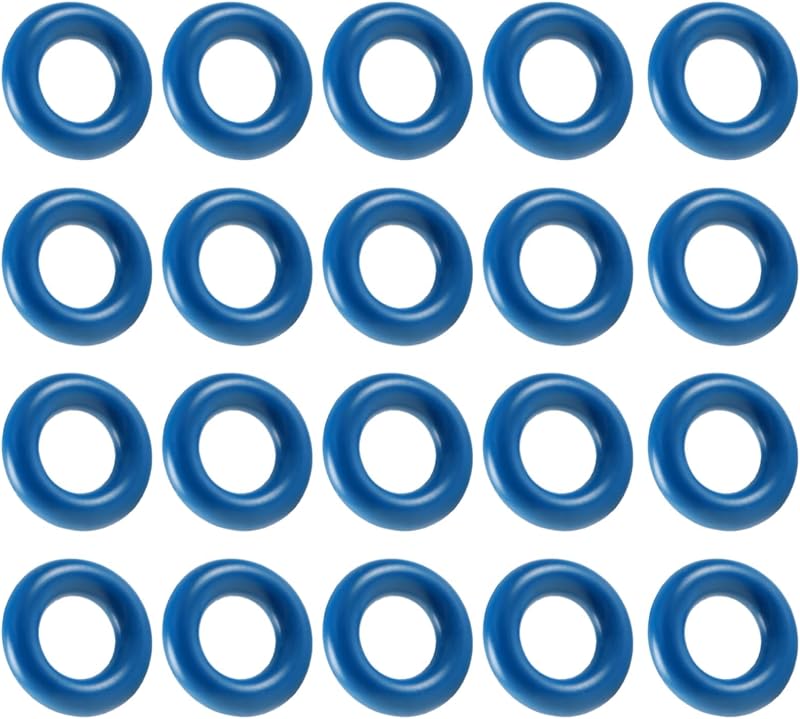 Kit de Anéis O-Ring para Injetor de Combustível KPALAG em Borracha Fluorada 7,52 mm x 3,53 mm – 20 unidades