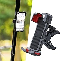 Vista 1 de Soporte de teléfono para carrito de golf para iPhone/Galaxy/Google Pixel, soporte universal para teléfono para la mayoría de las marcas EZGO, Club