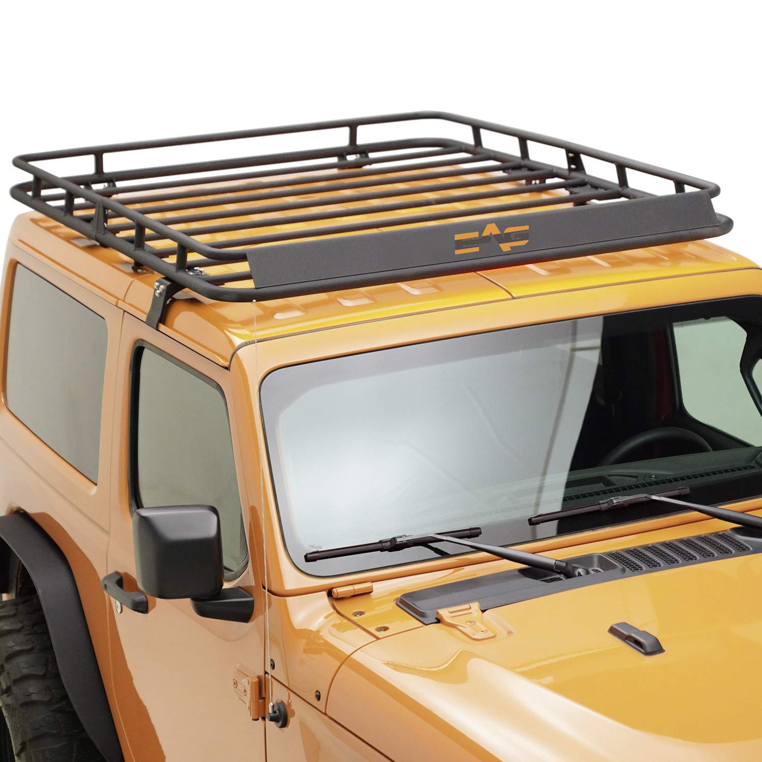 Buy EAG Roof Rack Cargo Basket with Wind Deflector Fits for 1821