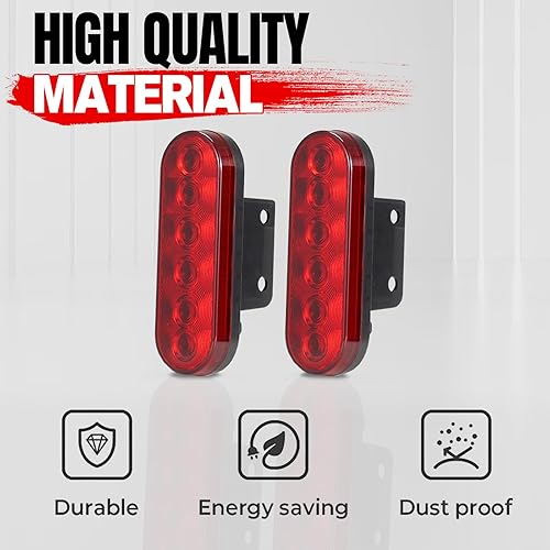 Miniatura 5 de A & UTV PRO Luz trasera LED para Can Am DefenderDefender MAX HD5 HD8 HD10 2016-2020, luz de rotura UTV, luz de marcha atrás, accesorios de montaje