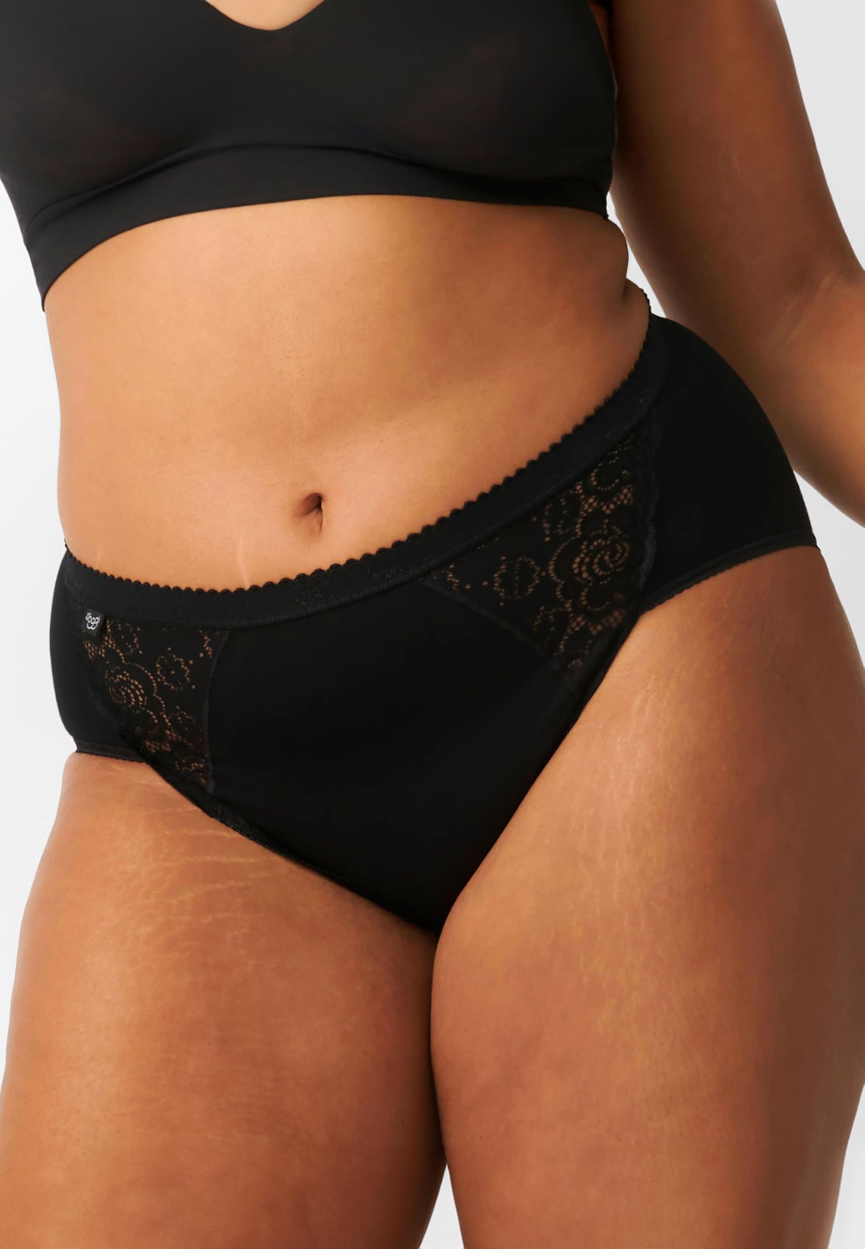 Sloggi Chic Tai Offerta 3-4-6 Pezzi Slip Donna in Cotone con Pizzo Slip Donna in Cotone Slip Tai