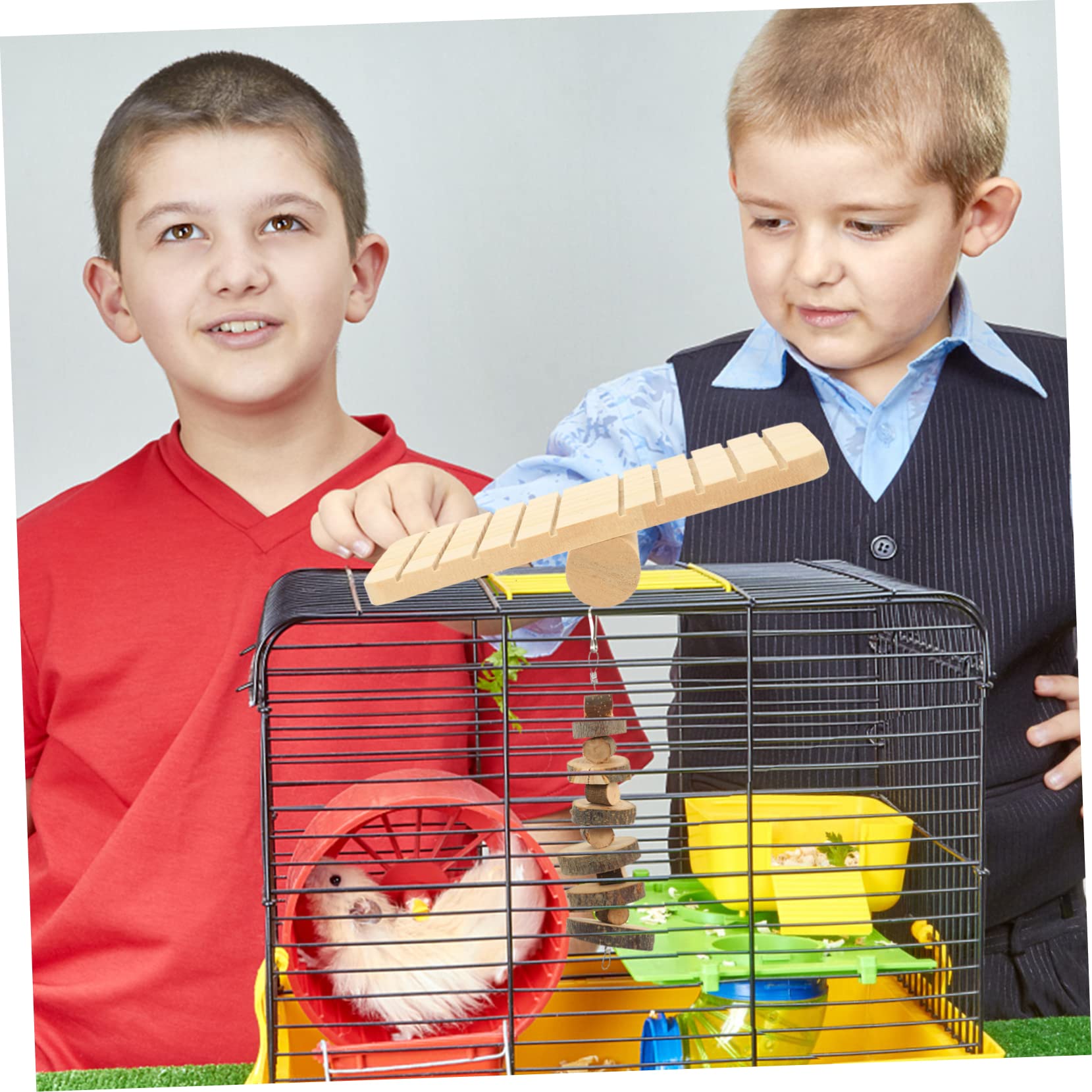 Jouets à Mâcher pour Petits Animaux pour Hamsters Gerbilles Jouets de Dentition Sécurisés pour Rongeurs