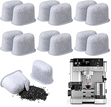 12 Pack Water Filter for Ninja Luxe Cafe Activated Carbon Filter Carbon Filter for Coffee Machines Accessories Water Filter Inserts for Ninja Es601 Luxe Die Meisten Breville Keurig1