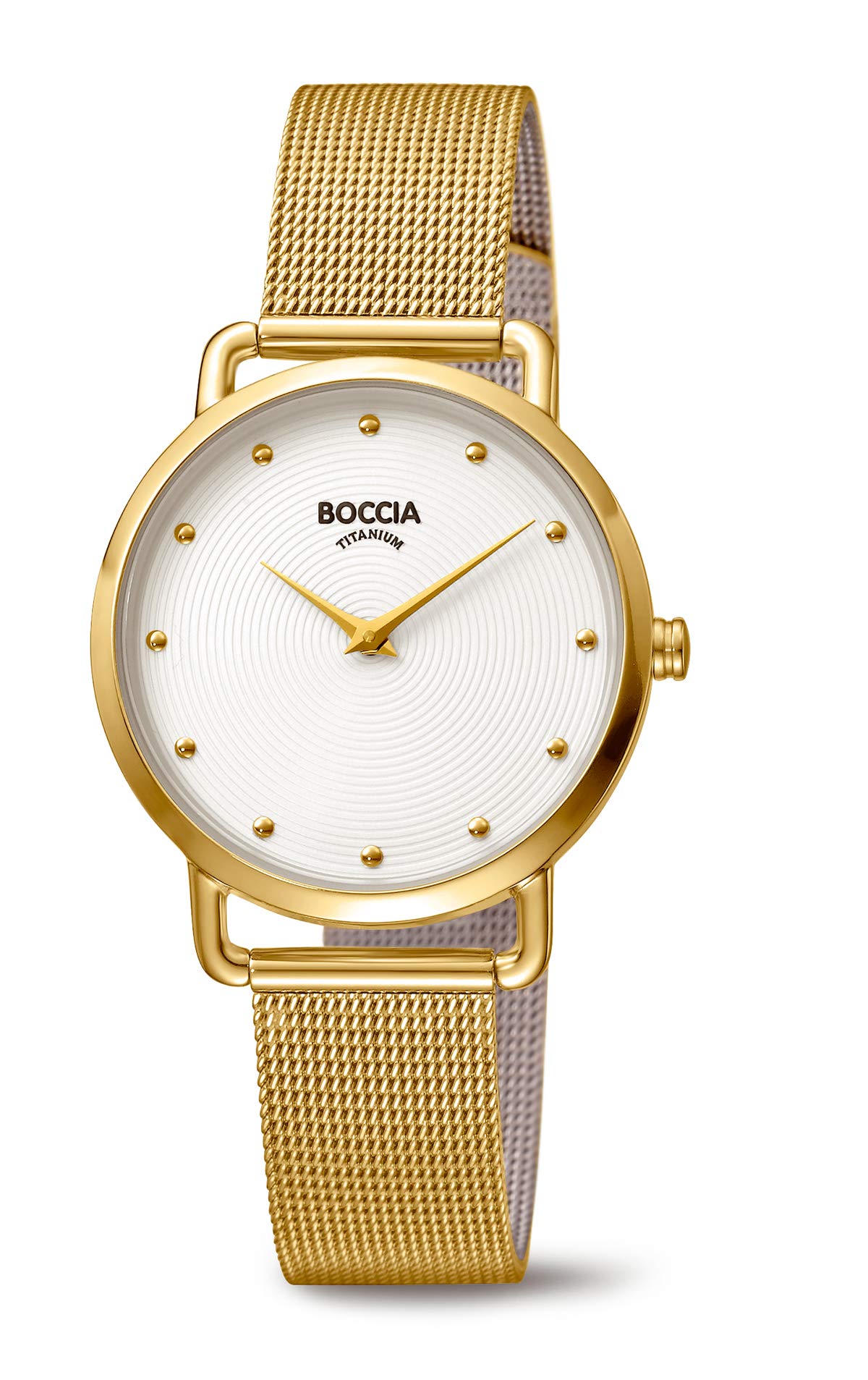 Boccia 3314-​06 - Orologio analogico al quarzo da donna con cinturino in acciaio INOX