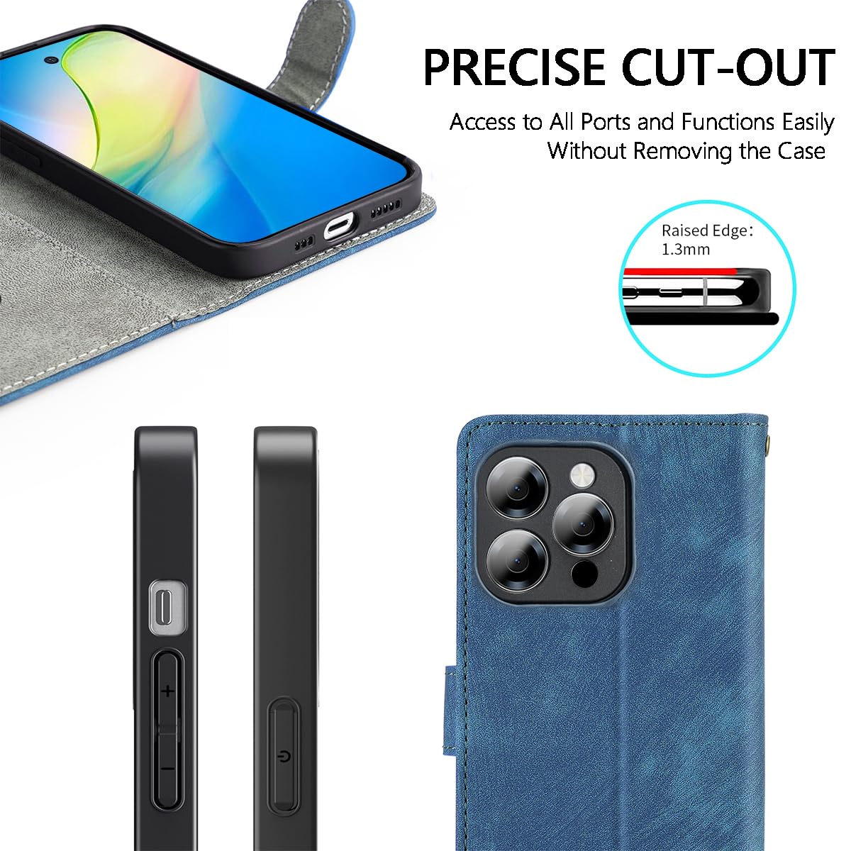 Cover per Oukitel C65/C65 Pro, Portafoglio Pelle PU Protettiva Cover per Oukitel C65/C65 Pro, Portafoglio Pelle PU Protettiva