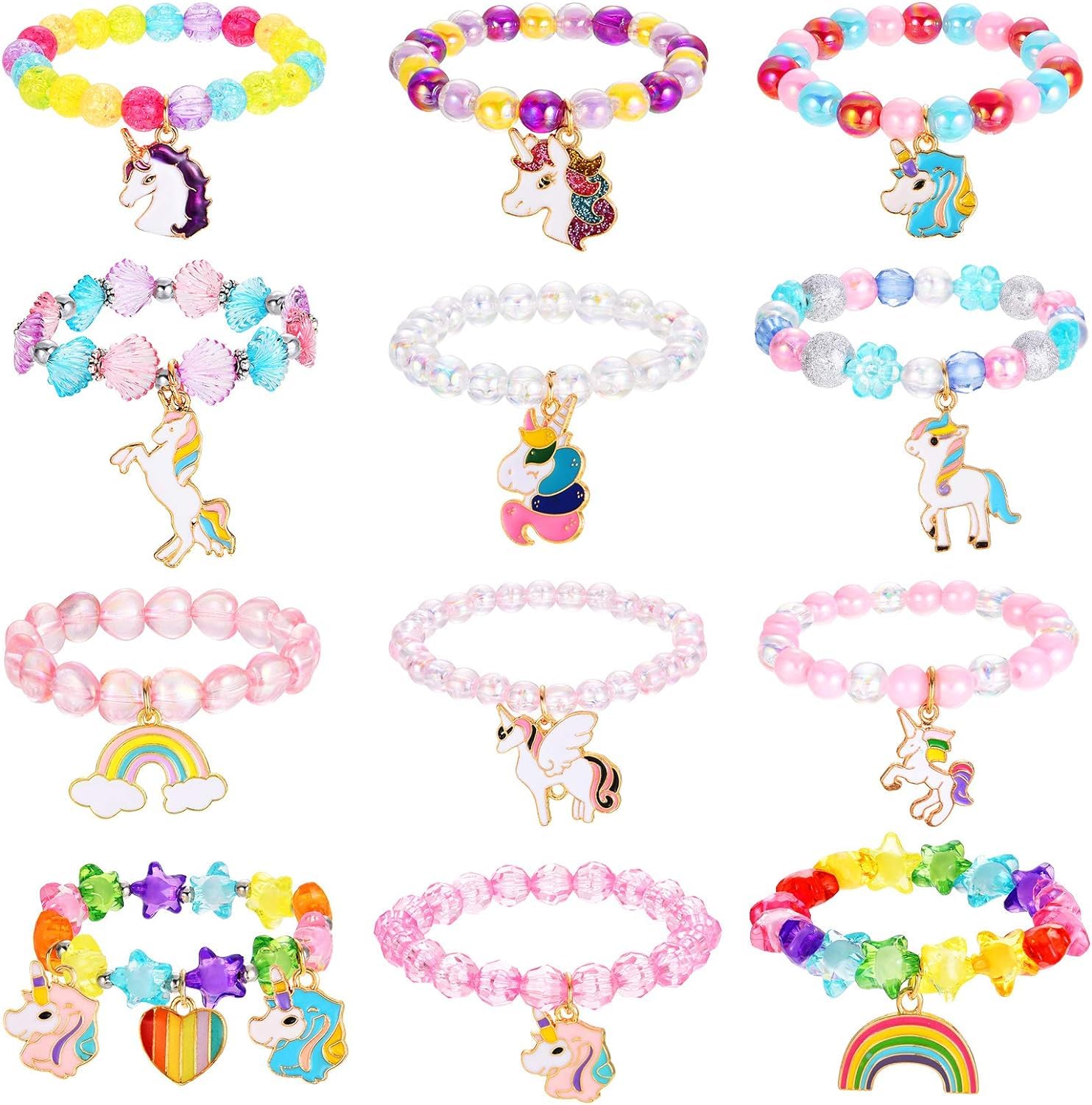 Snapwish Hand Bracelet for Kids Girls Stylish Unicorn Kids Bracelets for Girls Best Friend Bracelet Set Kids Party Gift Wrist Bracelet Hand Jewellery for (Pack of 8) (B0CL1S2FCZ) Amazon Price History, Amazon Price Tracker