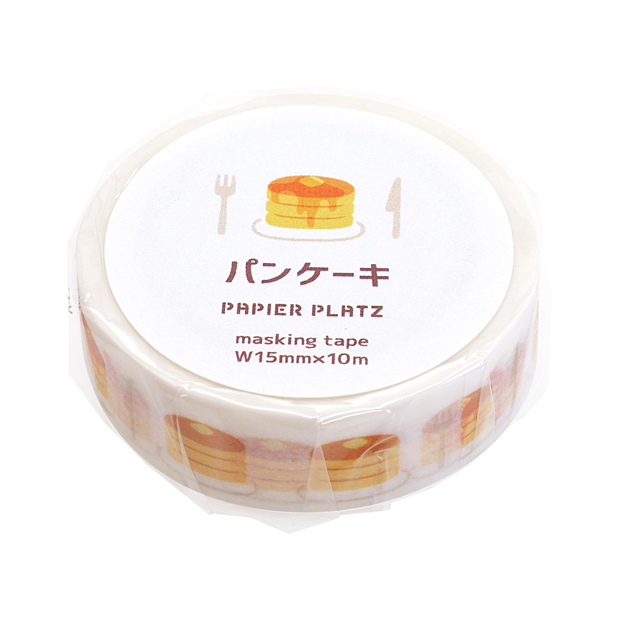Amazon.co.jp: パピアプラッツ マスキングテープ おかわりますて パン