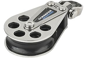 Schaefer 5 Series Single Block with Delrin Plain Bearing Sheave