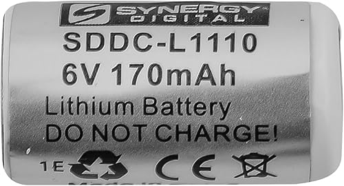 Synergy Digital Batería compatible con receptor de collar de perro Pet Stop UltraElite (iones de litio, 6V, 160 mAh), funciona con batería receptora