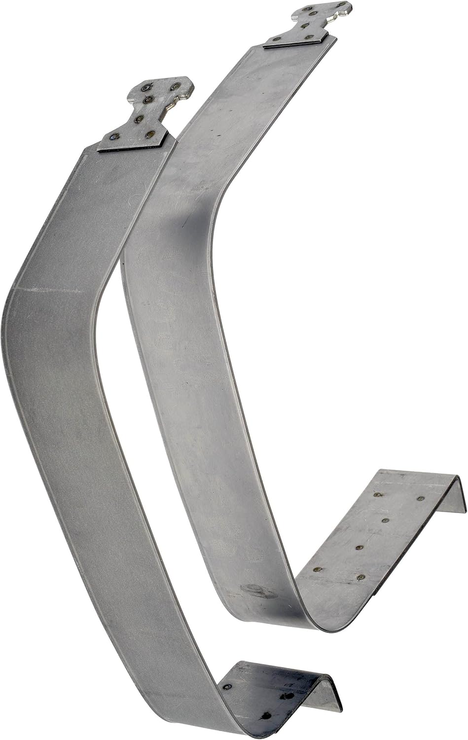 APDTY 159157 Metal Fuel Tank Strap - Set of Two Straps